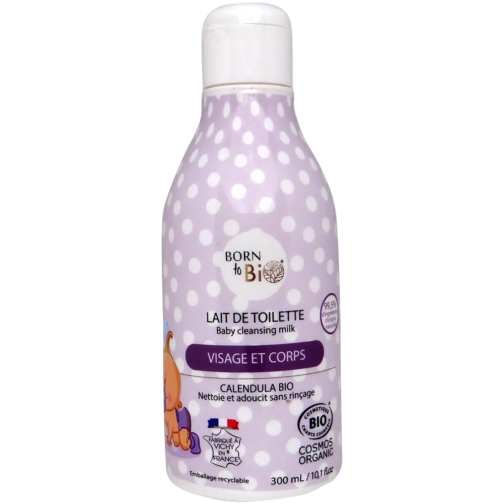 Baby Cleansing Milk 300mL - Certified organic-0