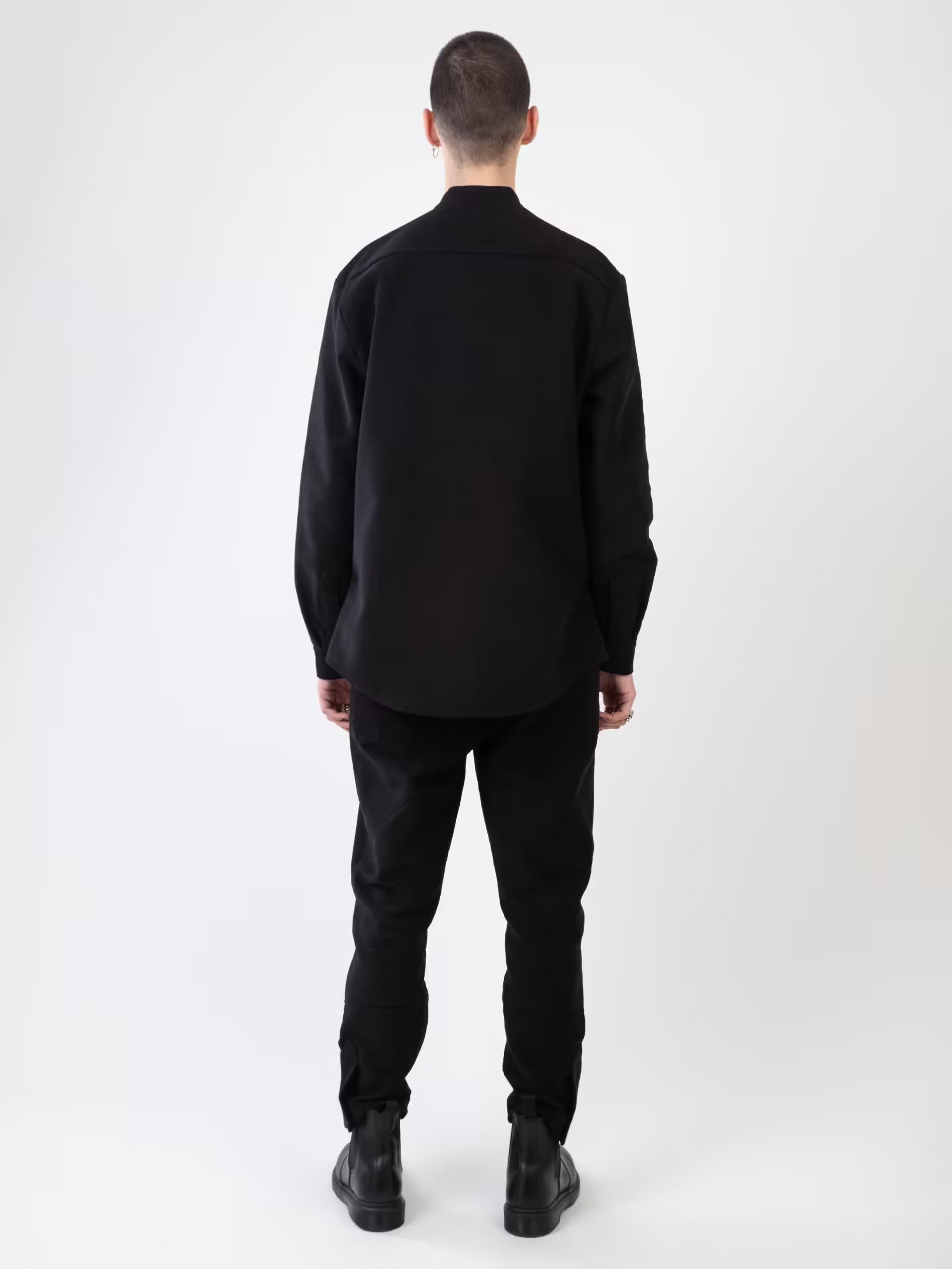 Yaku Shirt - Black Velvet-7
